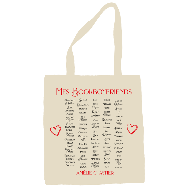 Tote Bag Mes Bookboyfriends