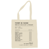 Tote Bag Ticket de caisse