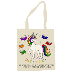 Tote bag UNICORN TEAM